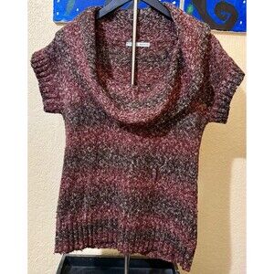 Maurices Women’s Size Medium Short Sleeve SweaterCowl Neck